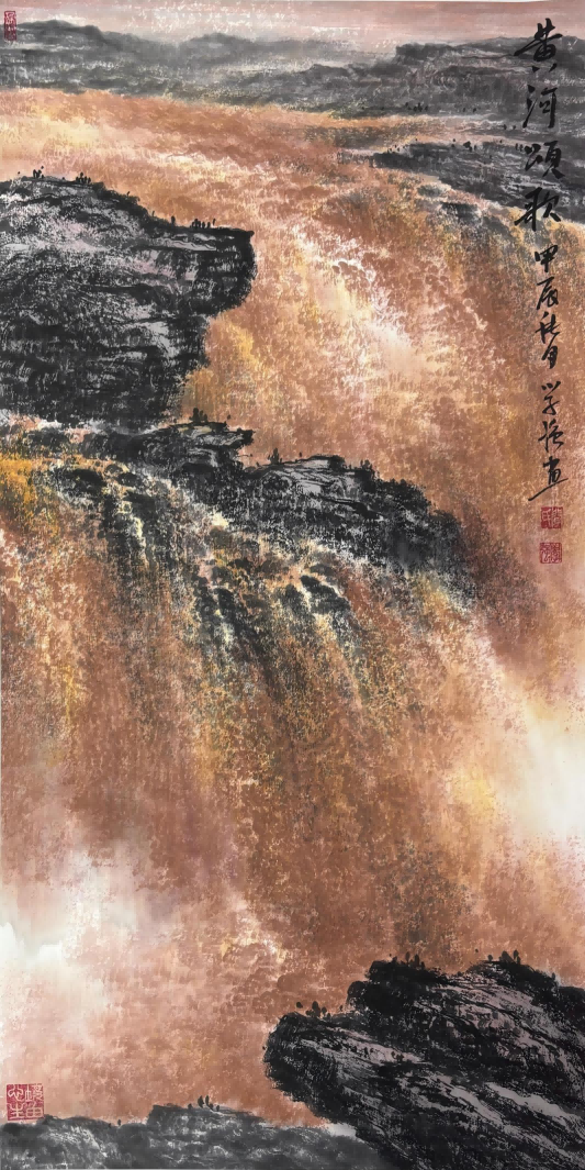 多家资本签约闫学强，闫学强代表作品成稀缺资源，普通人在难收藏到真迹(图8)
